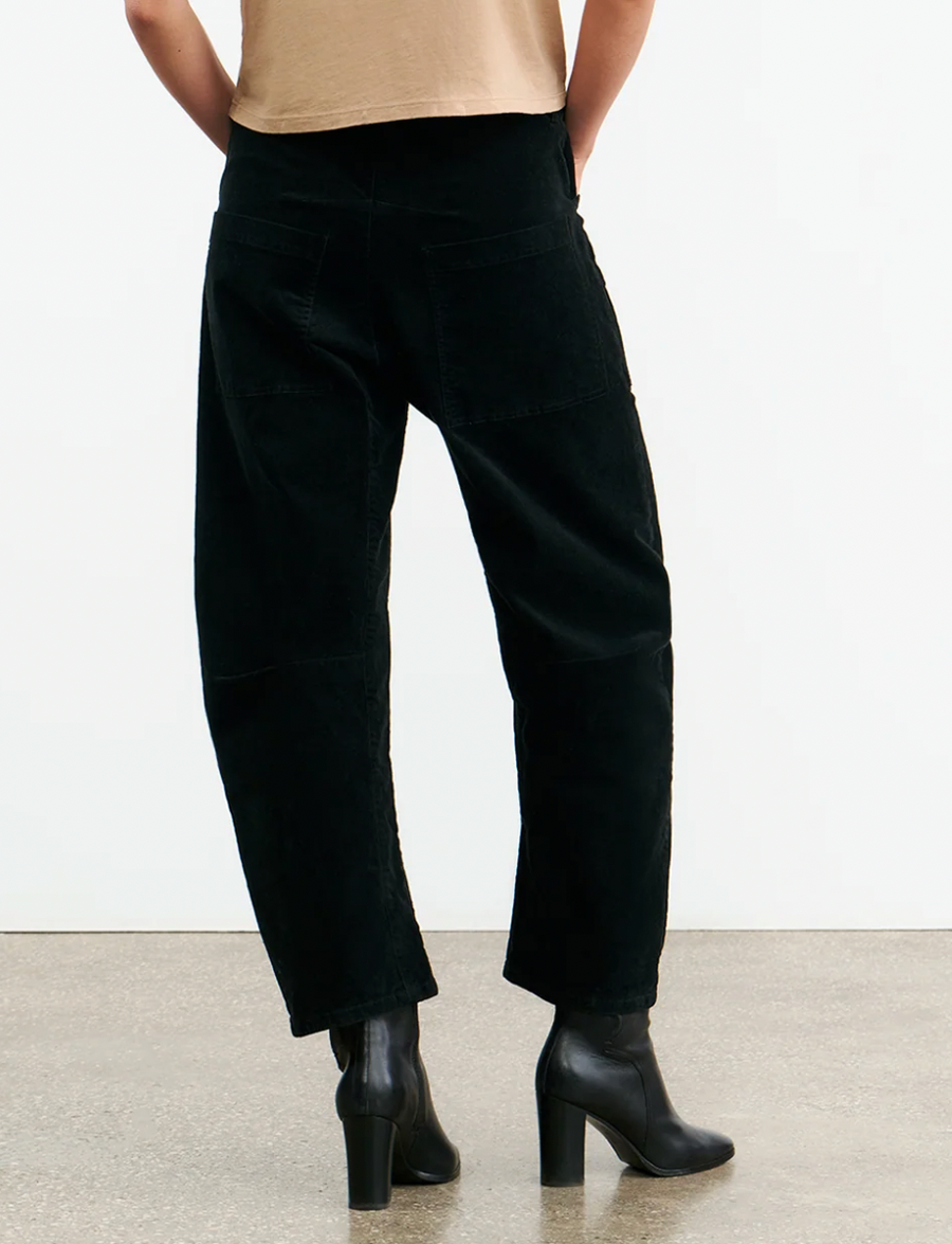 Shon Corduroy Pant - Jet Black