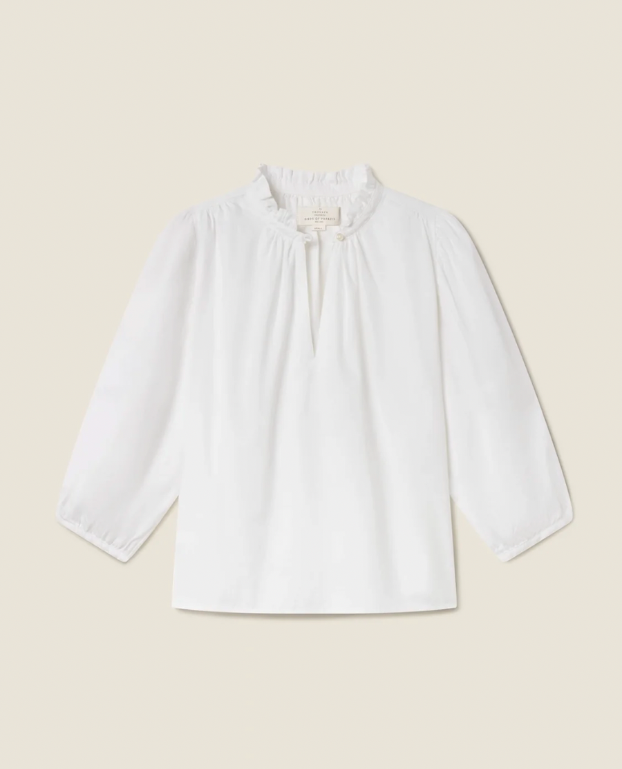 Orly Blouse - White Twill
