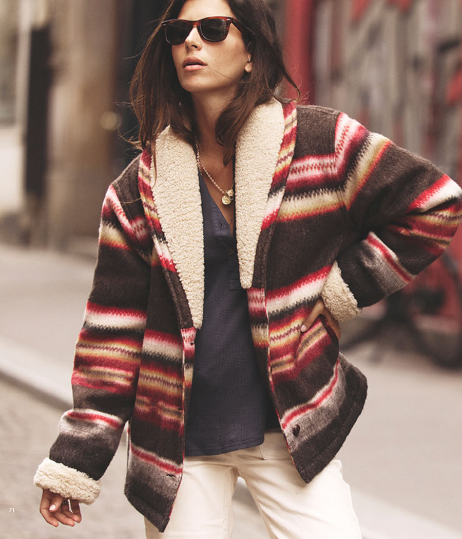 Lillie Jacket - Cabine Stripe