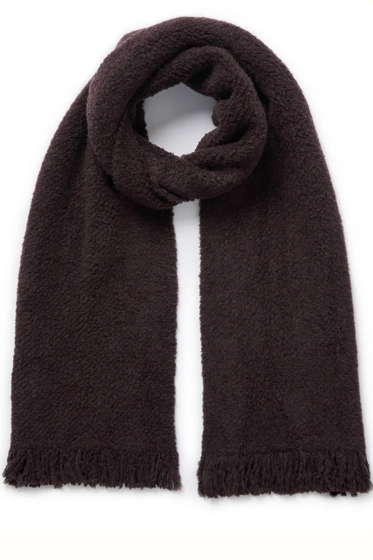The Teddy Scarf - Barolo