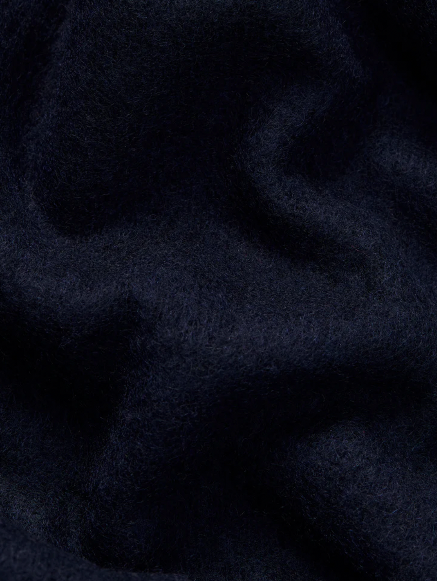 The Luxe Knit Wrap - Navy