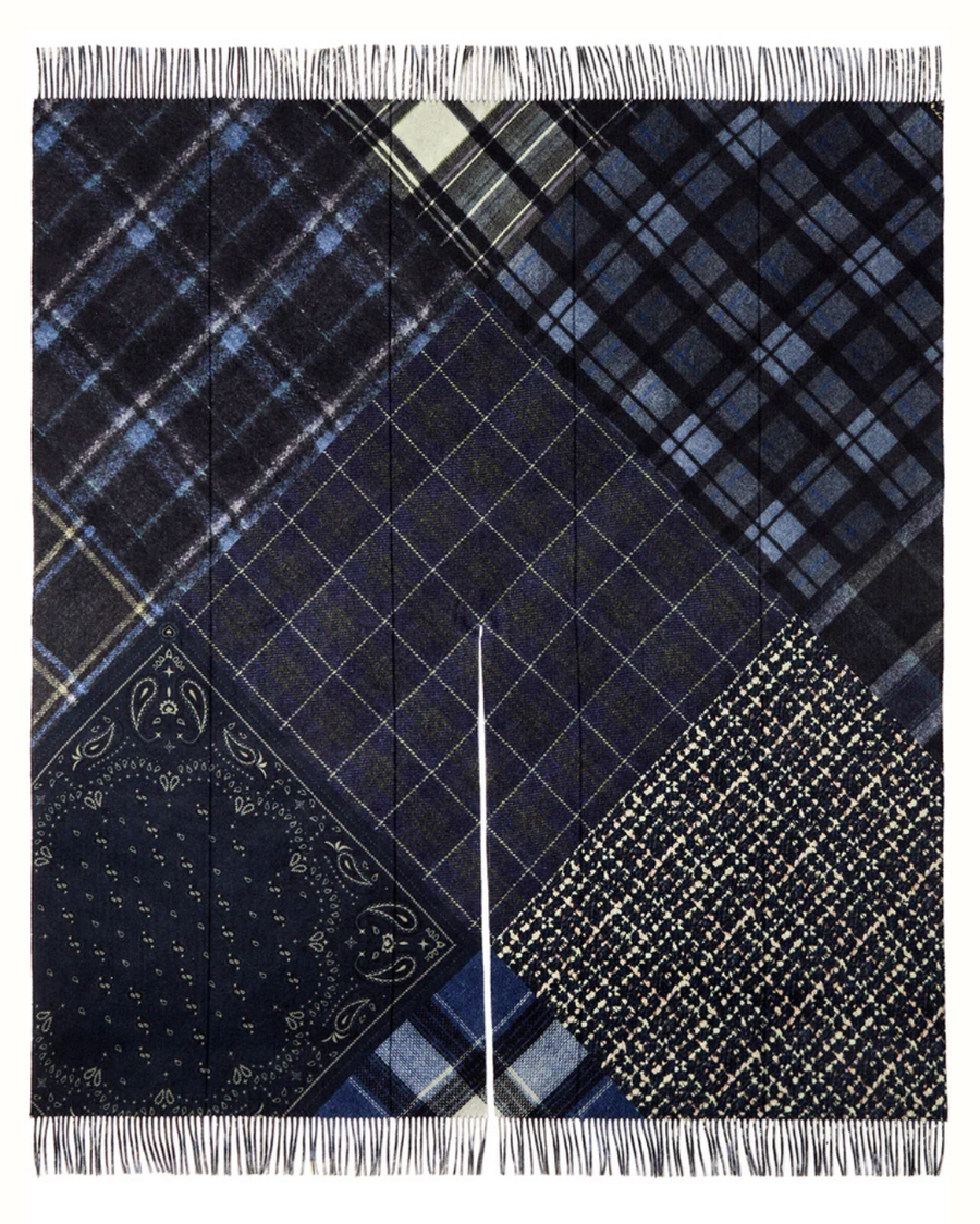 The Hobo Reversible Cape - Navy