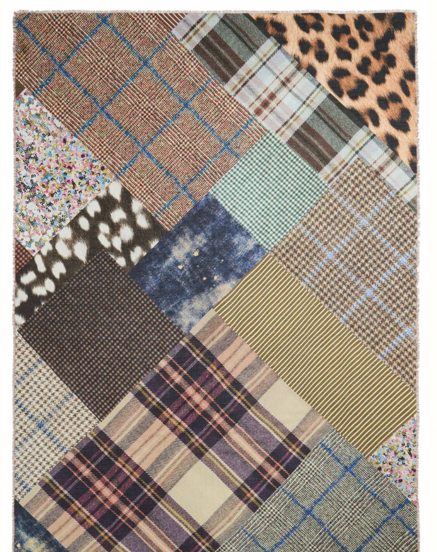 The Patch Wrap - Coffee Beige