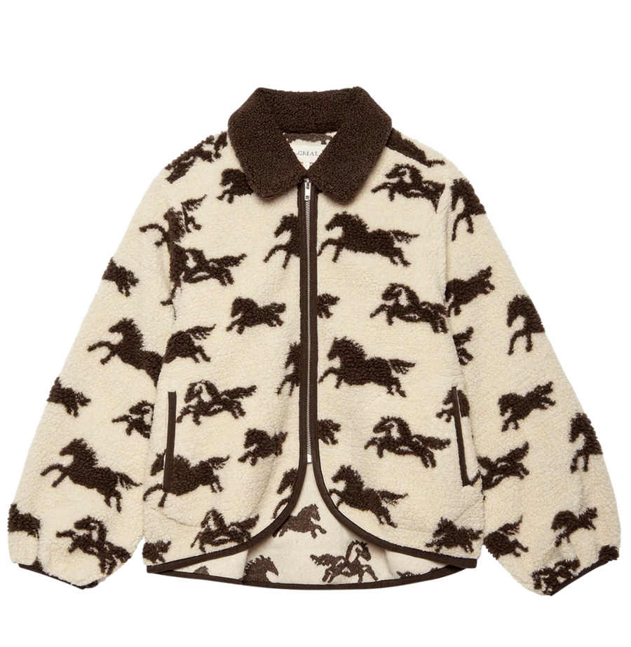 The Pasture Jacket - Cream w/ Hickory