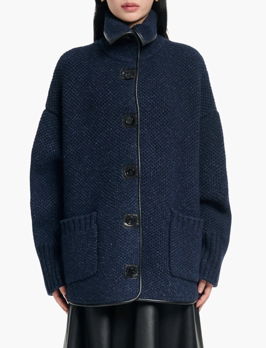 Llewellyn Jacket - Berry Blue