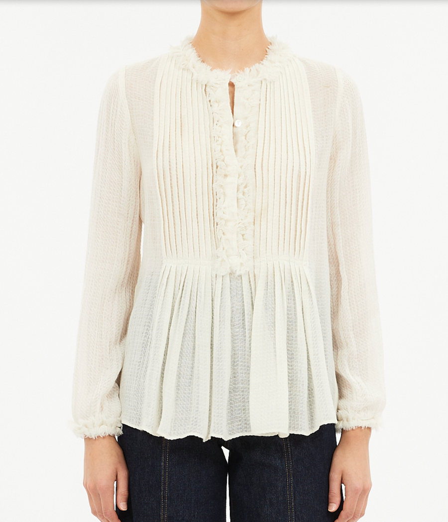 Adriel Tunic Blouse - Cowrie