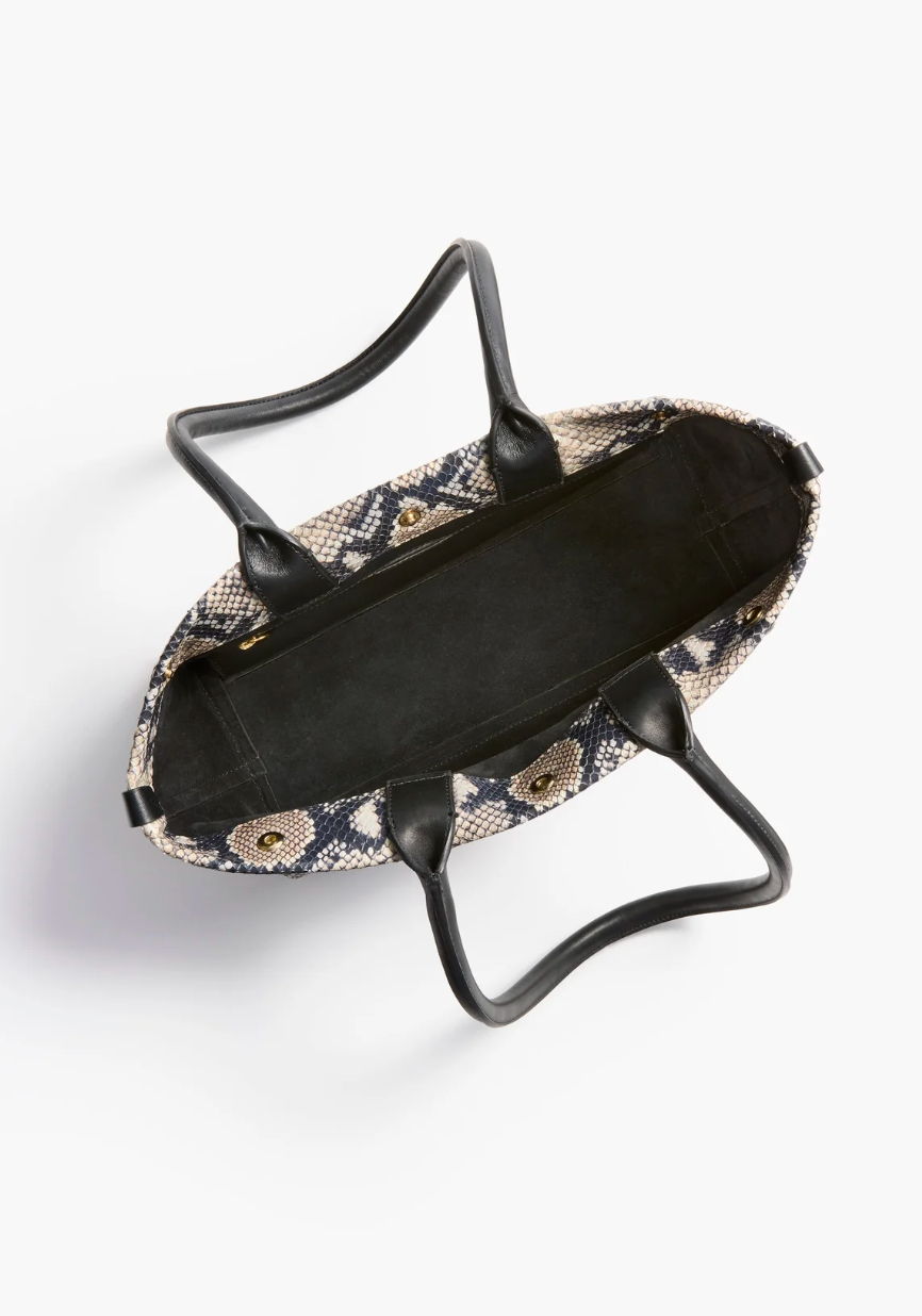 E/W Mini Tote - Python