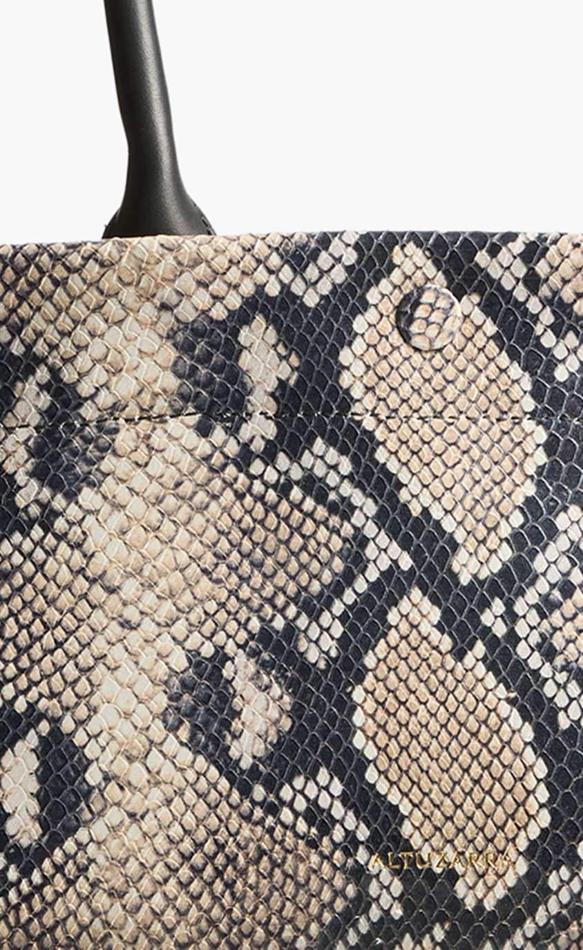 E/W Mini Tote - Python