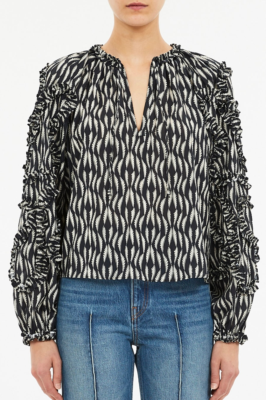 Azrou Blouse - Graphite