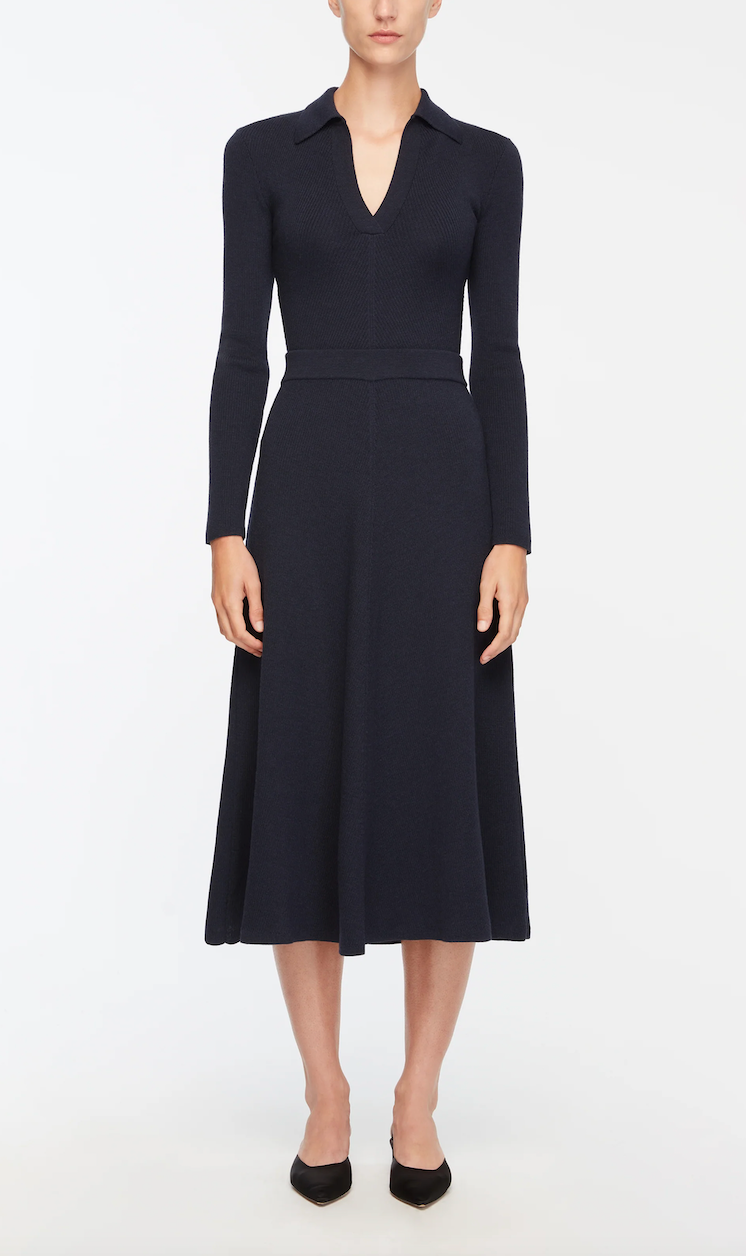 Dorian Skirt - Cashfeel - Dark Navy