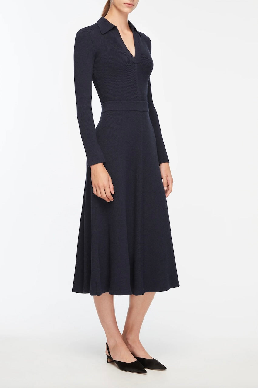 Dorian Skirt - Cashfeel - Dark Navy