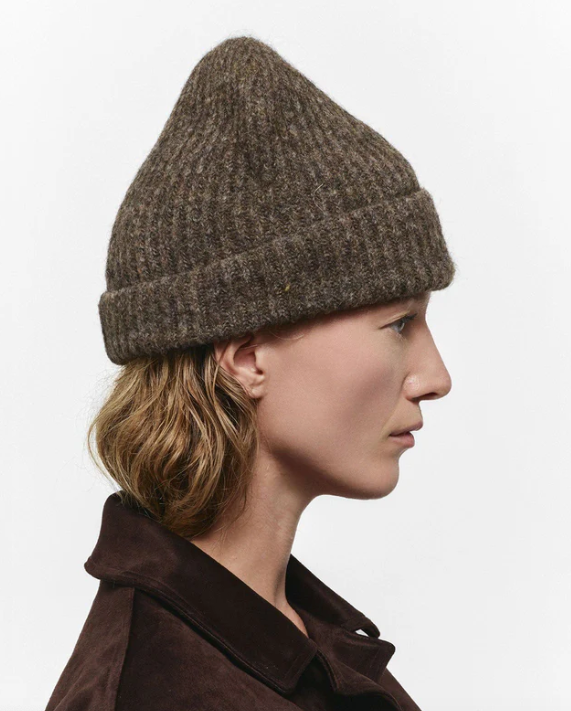 Piper Beanie - Heather Brown