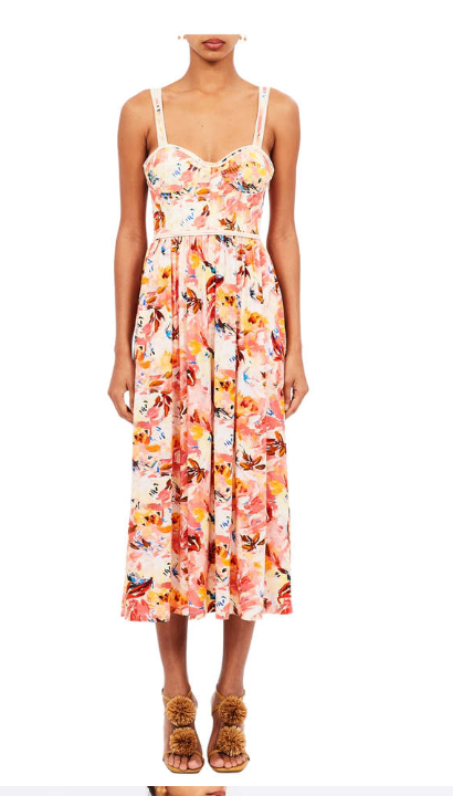 Eliza Dress - Snapdragon