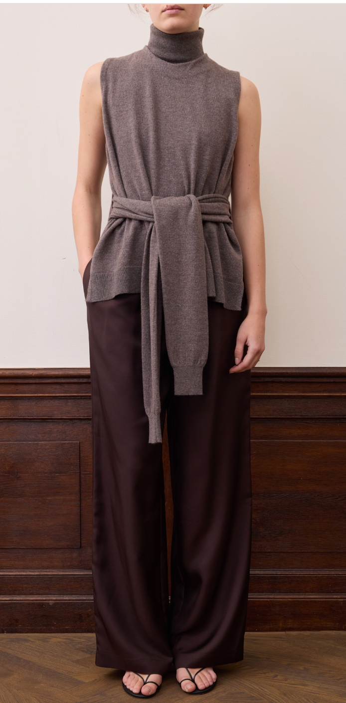 Multiple-Way Double-Layered Top - Mud Melange