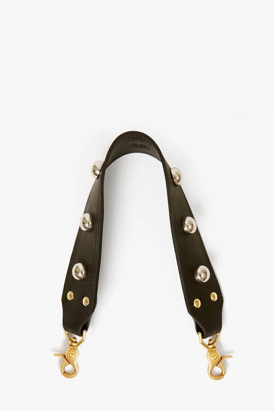 Shoulder Strap - Black Naturelle w/ Studs
