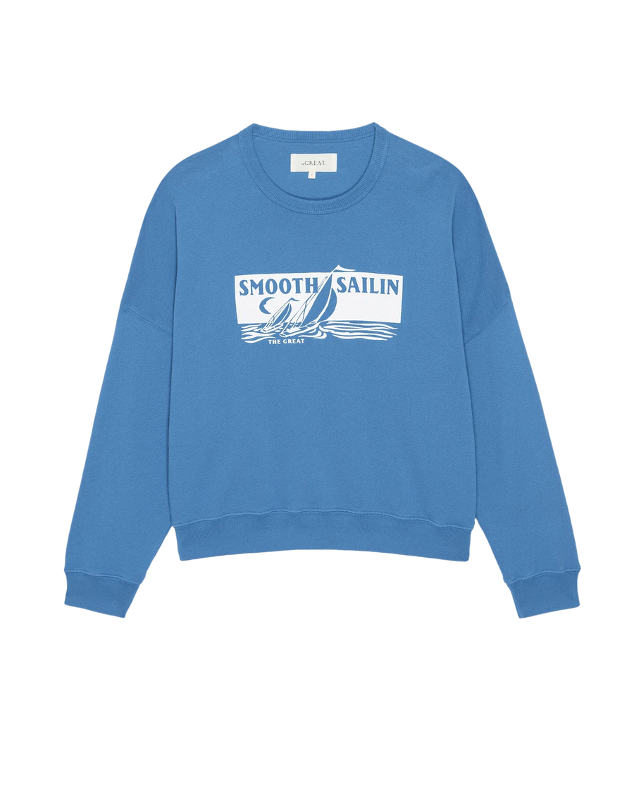 The Teammate Sweatshirt - Pool Blue