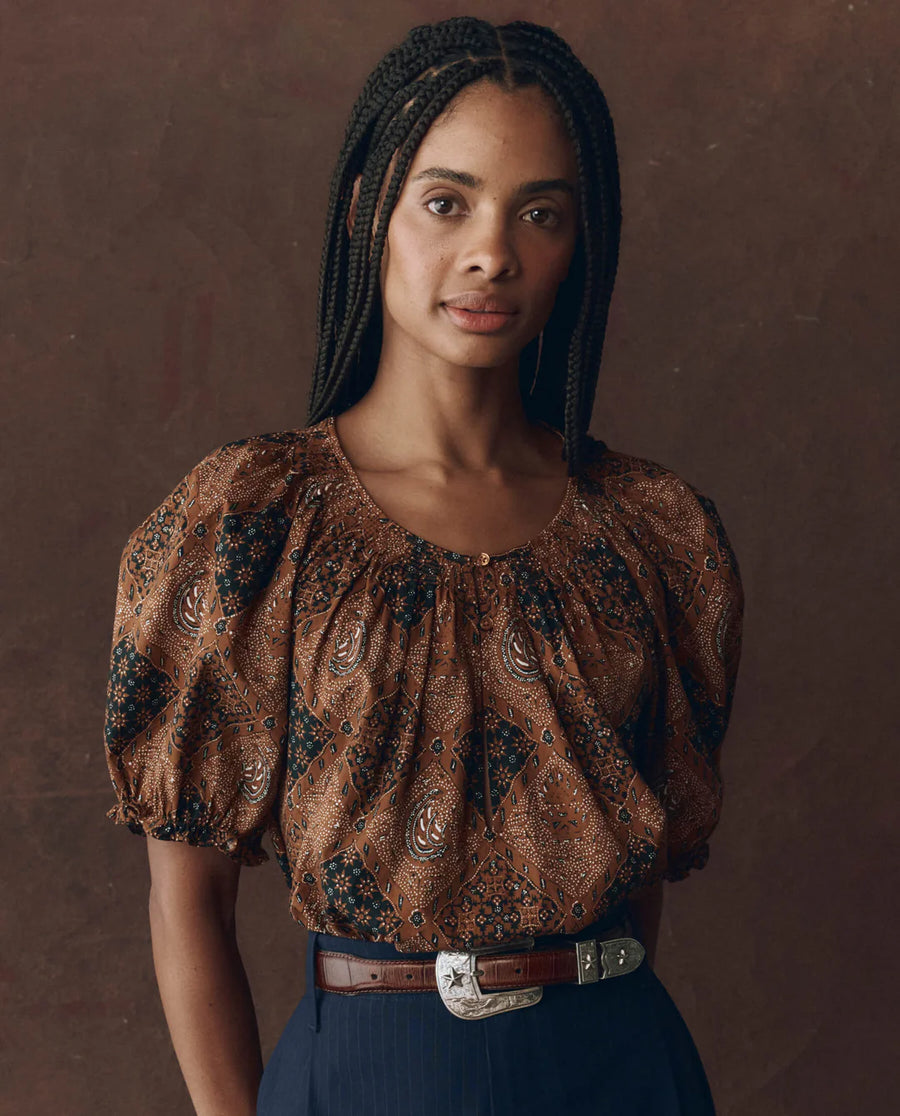 The Moorland Top - Geo Bandana Print
