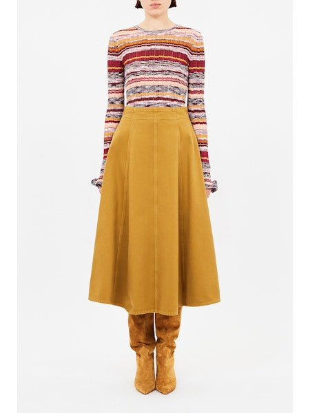 Maci Long Sleeve Knit Pullover - Prism