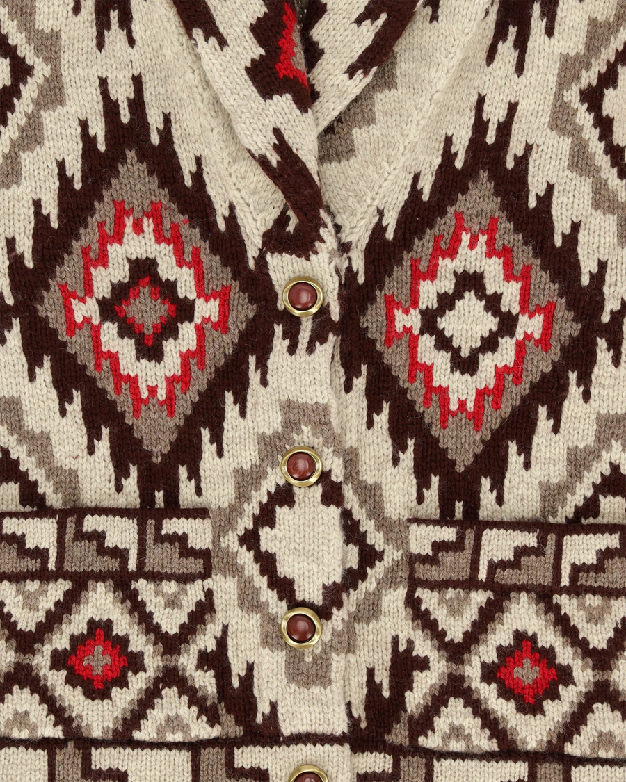 Lydie Cardigan Wool Motivo Navajo - Mix
