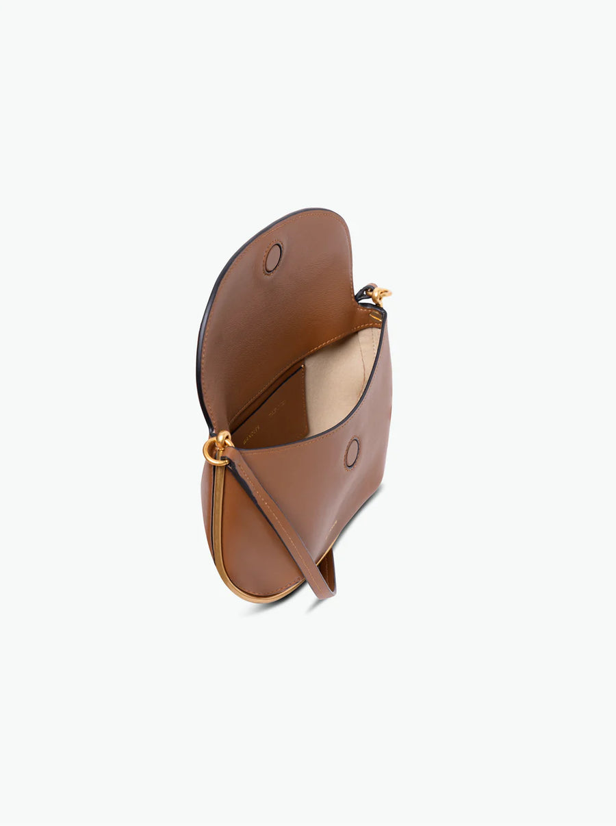 Kate Mini Crossbody - Saddle