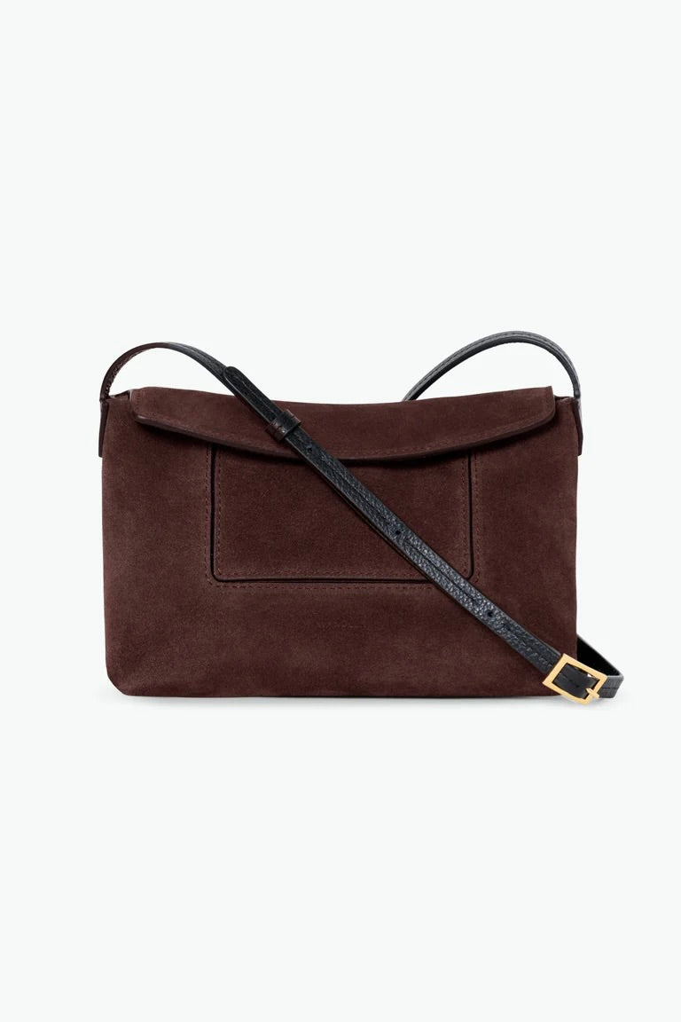 Penelope Slouch Mini Bag - Acai Suede
