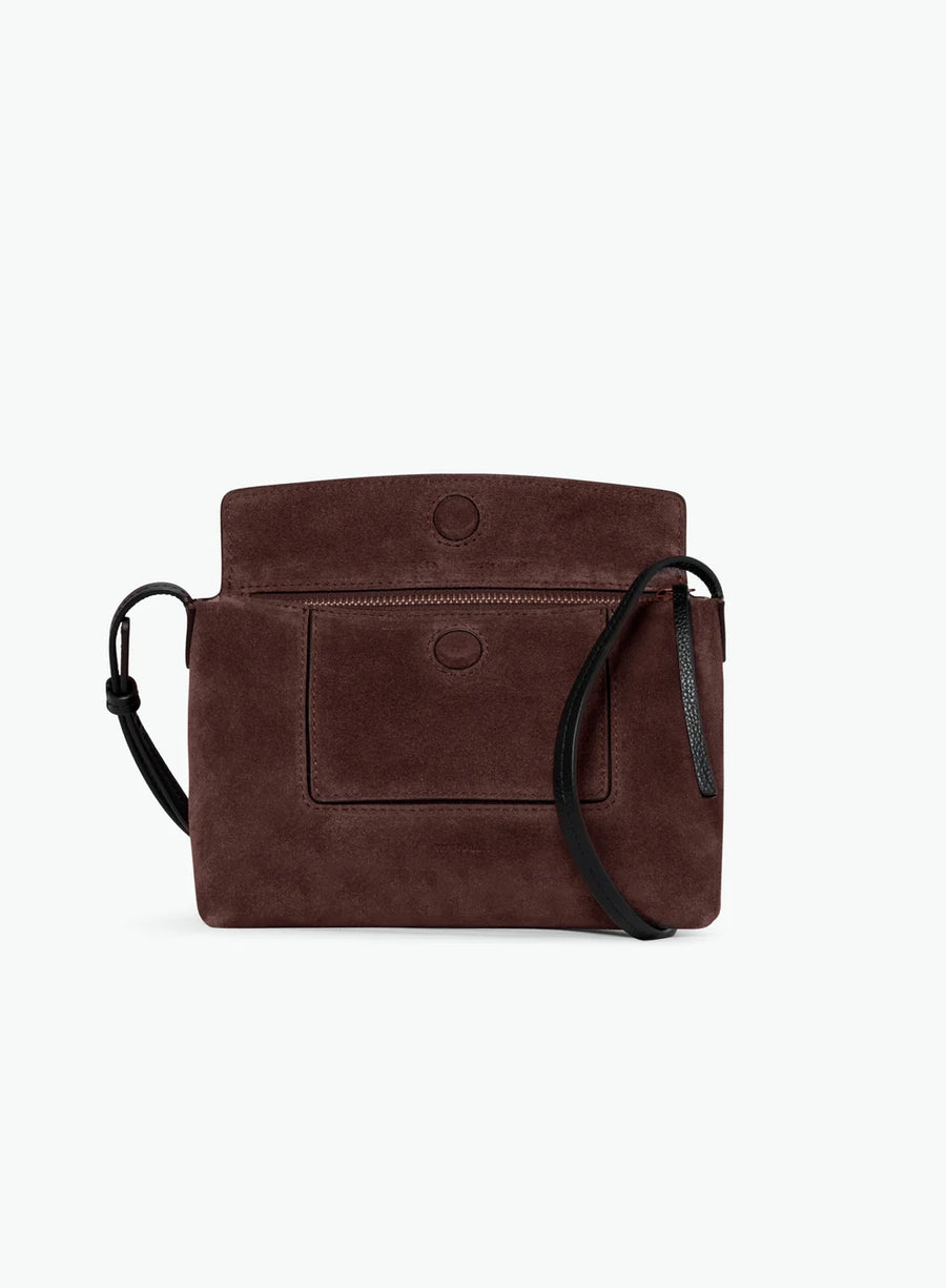 Penelope Slouch Mini Bag - Acai Suede