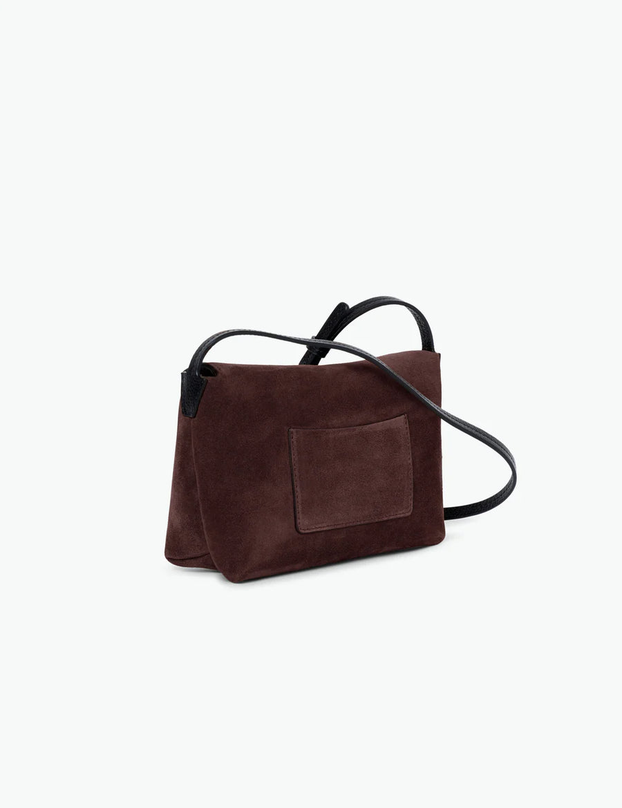 Penelope Slouch Mini Bag - Acai Suede