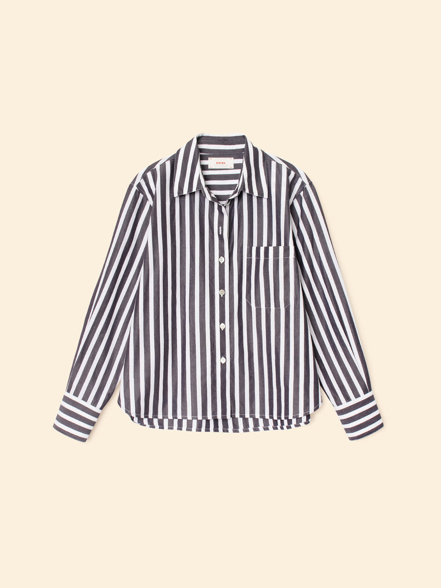 Monroe Shirt - Ink Stripe
