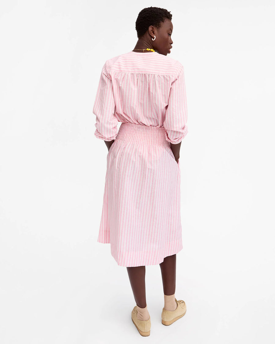 Zoe Skirt - Peony/Tan