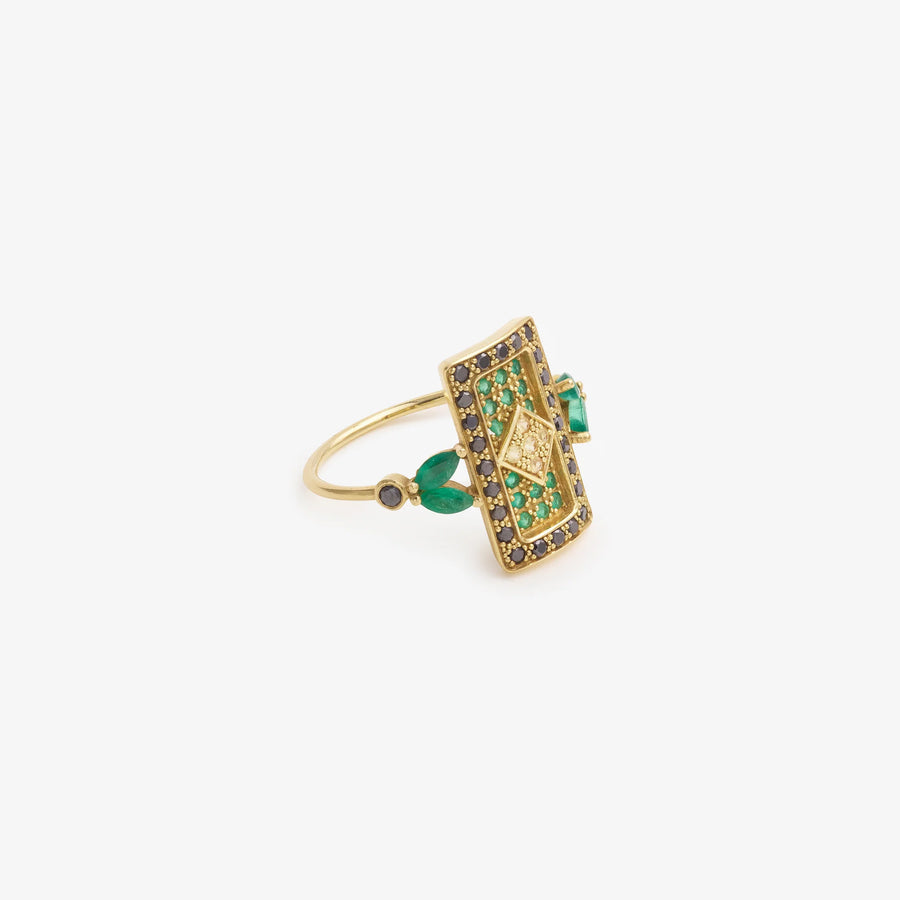 Ava Ring 1 - Vert