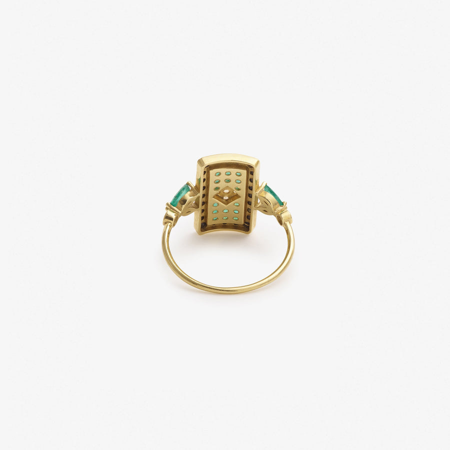 Ava Ring 3 - Vert