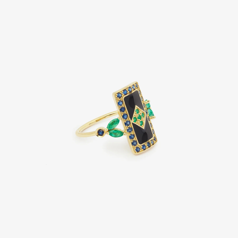 Ava Ring 3 - Vert