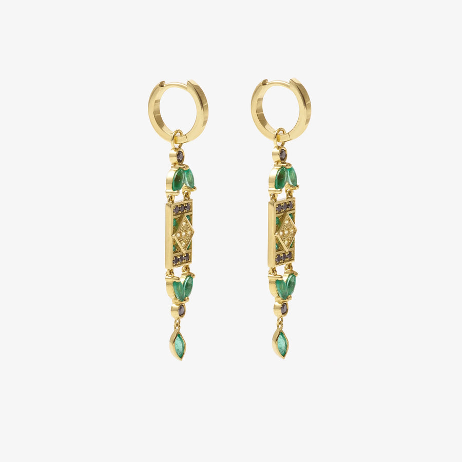 Ava Earrings 1 - Vert