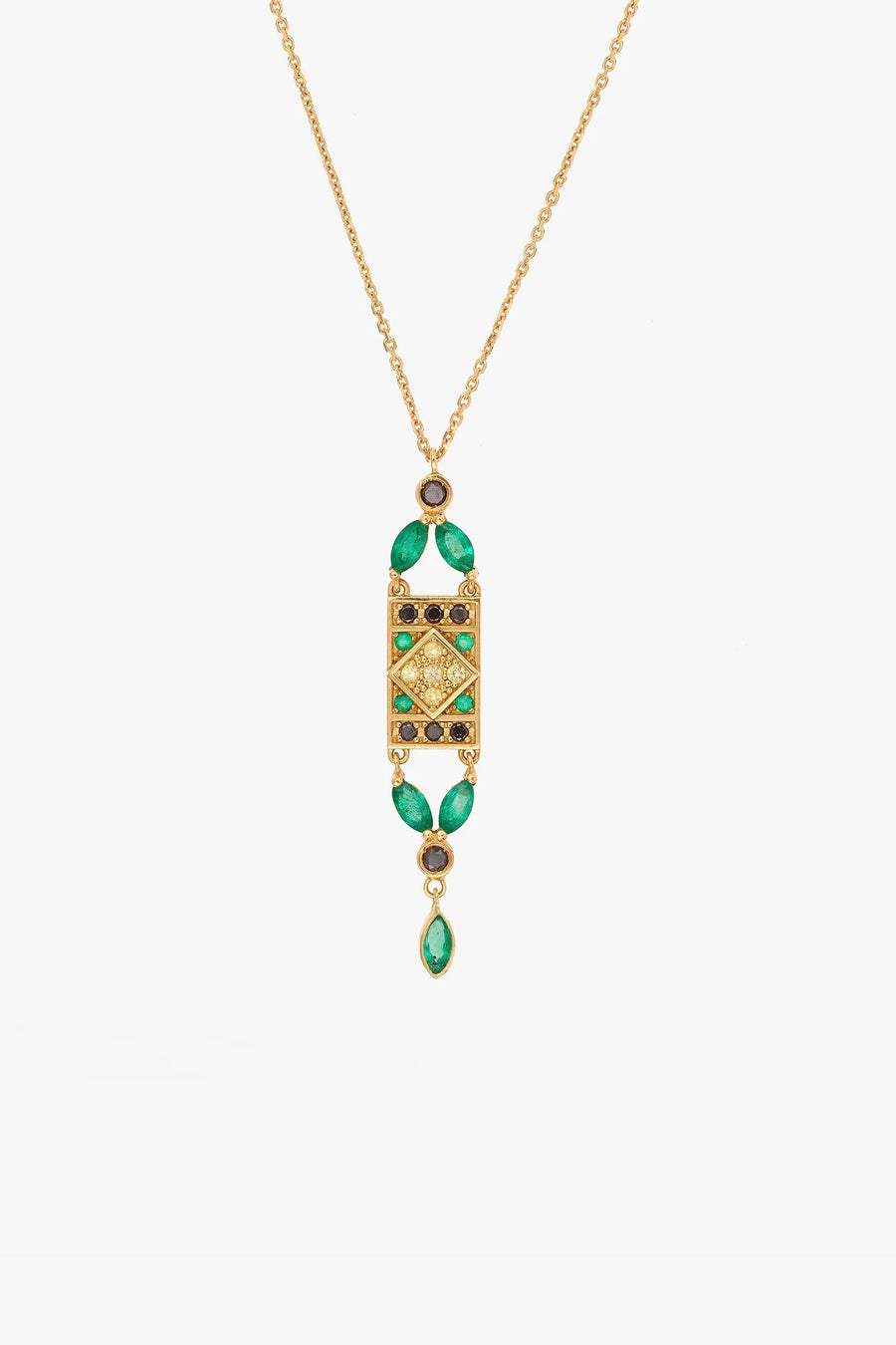 Ava Necklace 1 - Vert