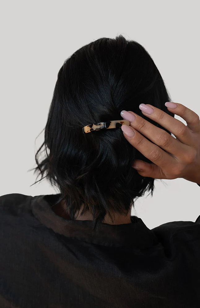 Skinny Mini Volume Barrette - Classic - Onyx