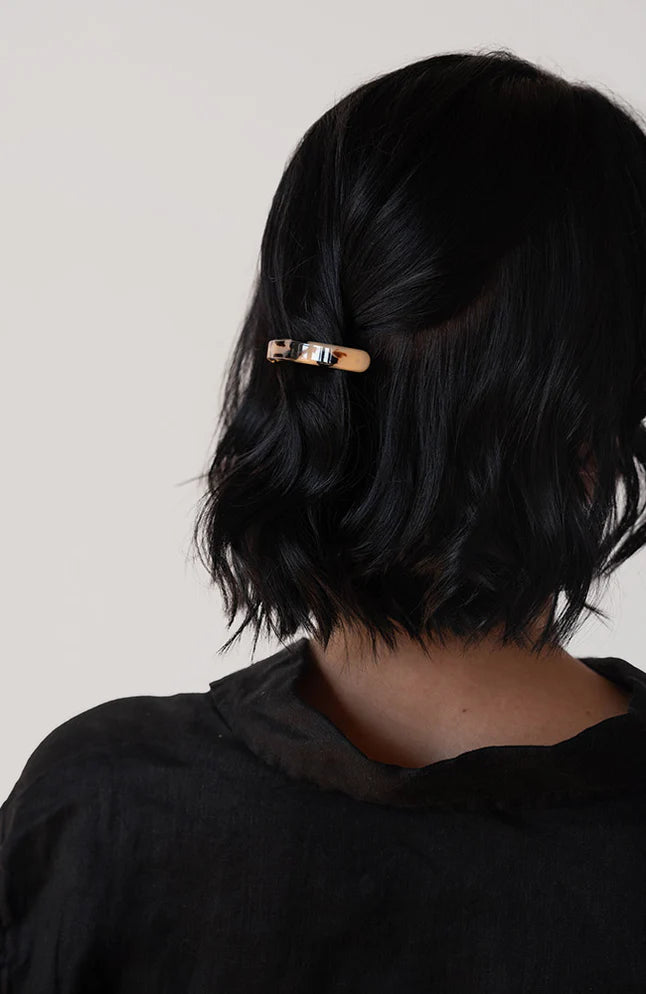 Skinny Mini Volume Barrette - Classic - Onyx