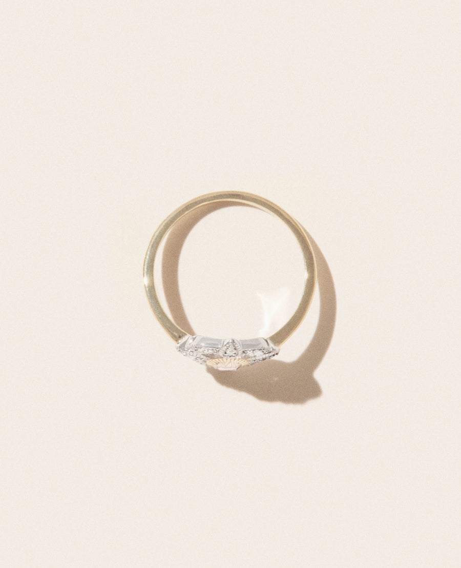 Bettina Diamond Ring - 9K Gold (By Special Order)