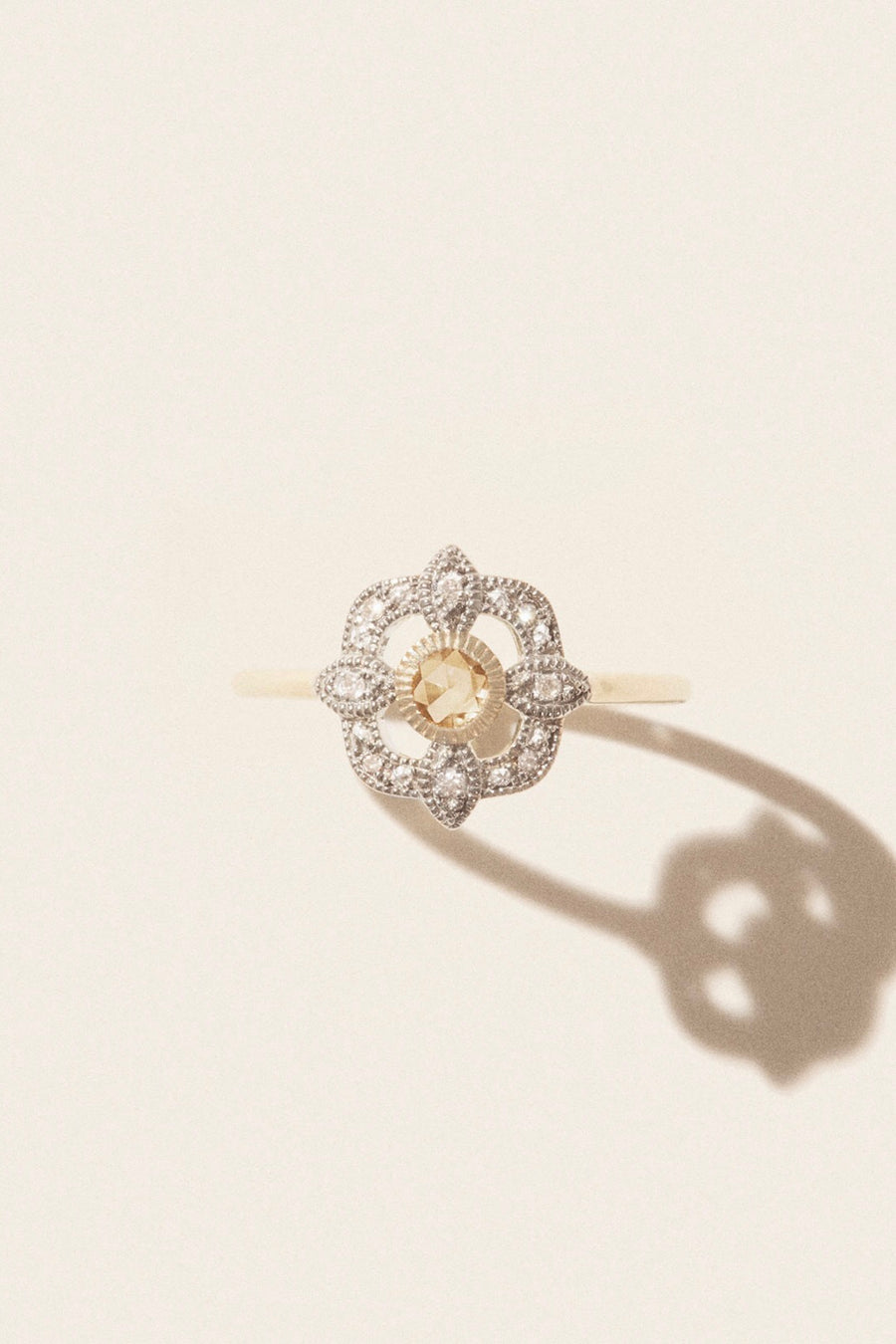 Bettina Diamond Ring - 9K Gold (By Special Order)