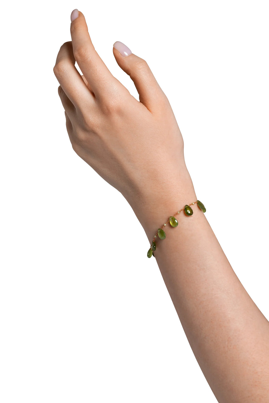 Linwood Drops & Beads Bracelet - Vésuvianite