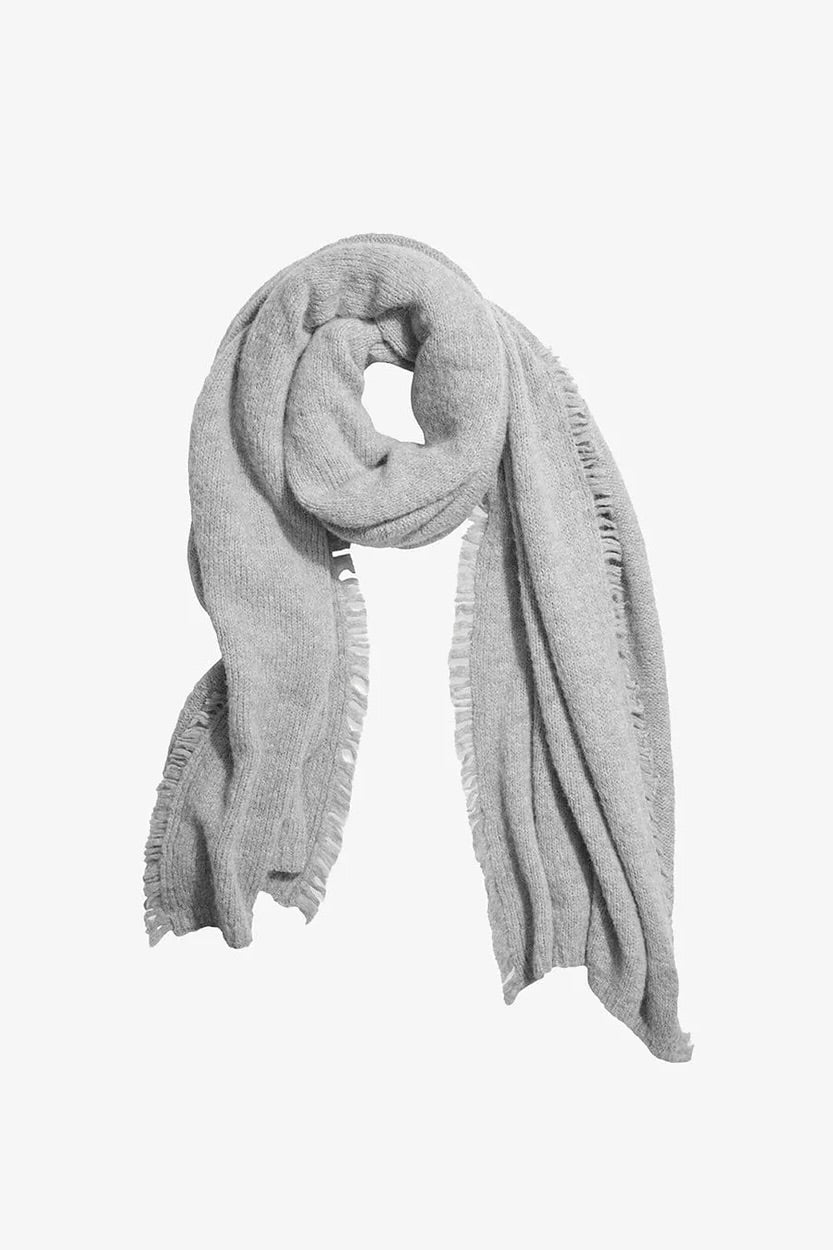 Blanket Scarf - Light Grey