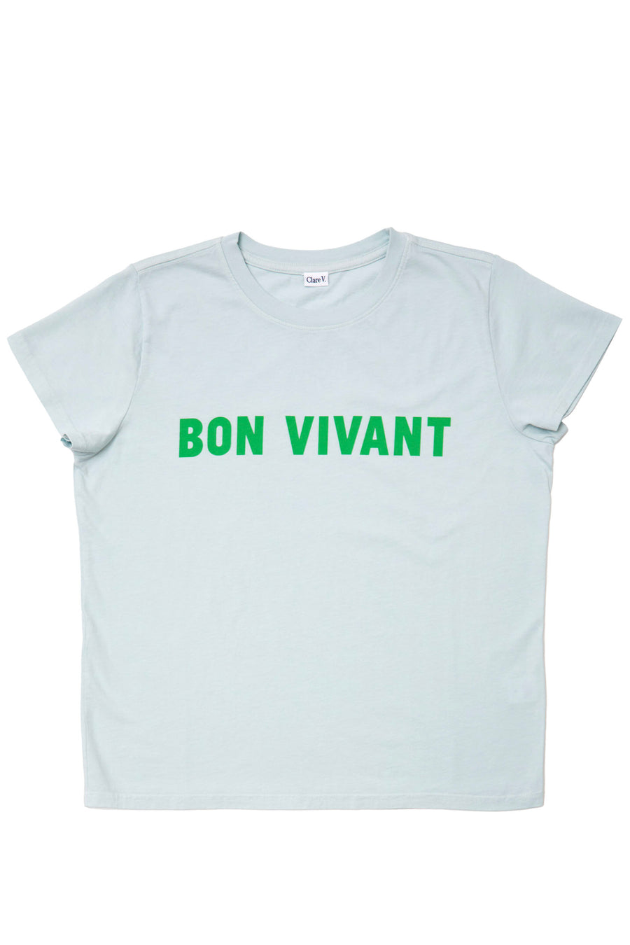 Classic Tee - Sky Blue w/ Grass Bon Vivant