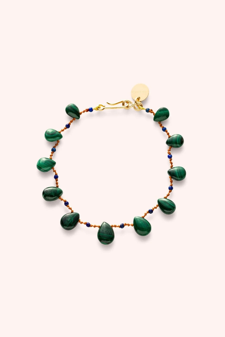 Bonview Drops & Beads Bracelet - Malachite & Lapis