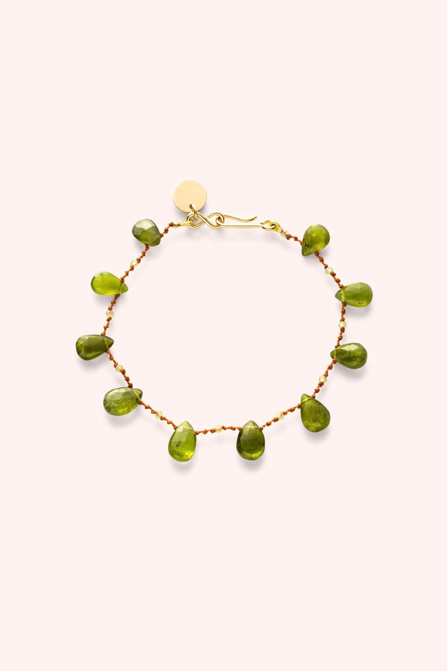 Linwood Drops & Beads Bracelet - Vésuvianite