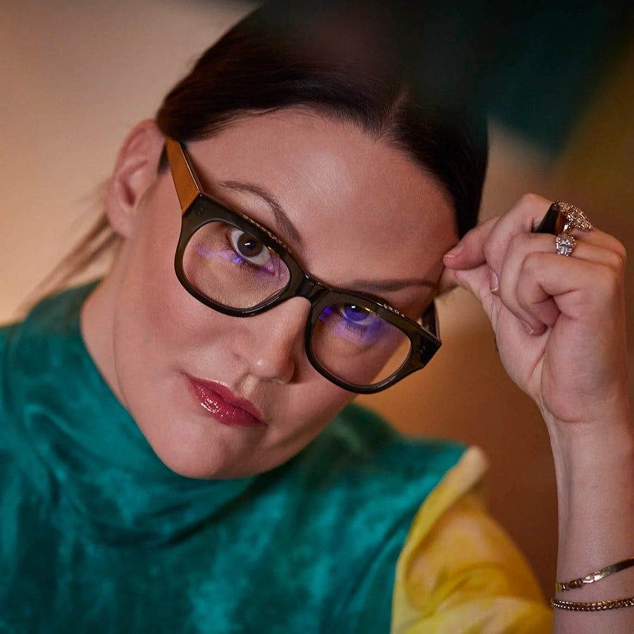 Miklos Reading Glasses - Heritage Green