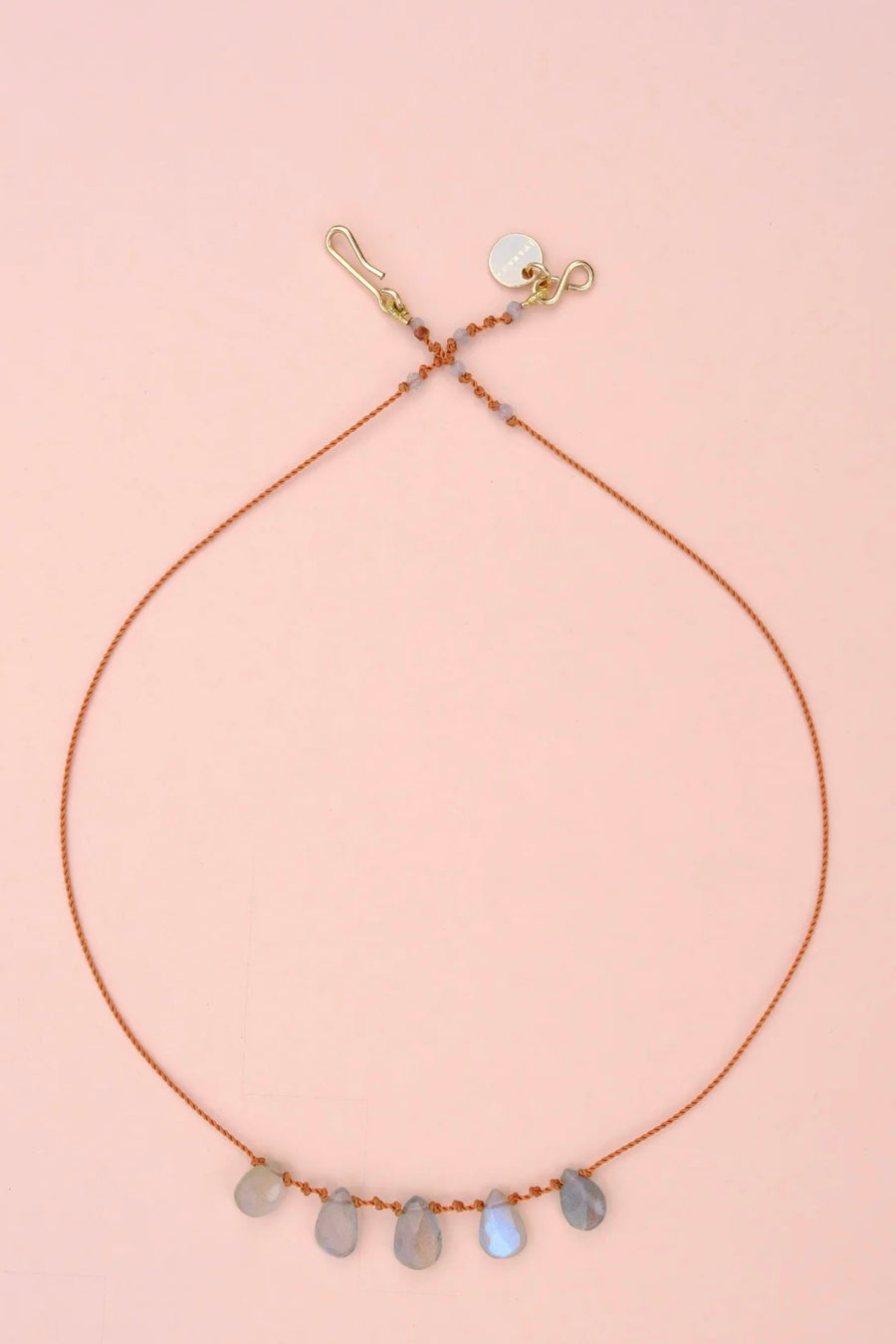 5 Gouttes Necklace - Labradorite