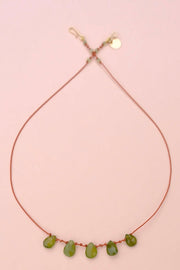 V-Neck Hardware One-Piece Swimsuit