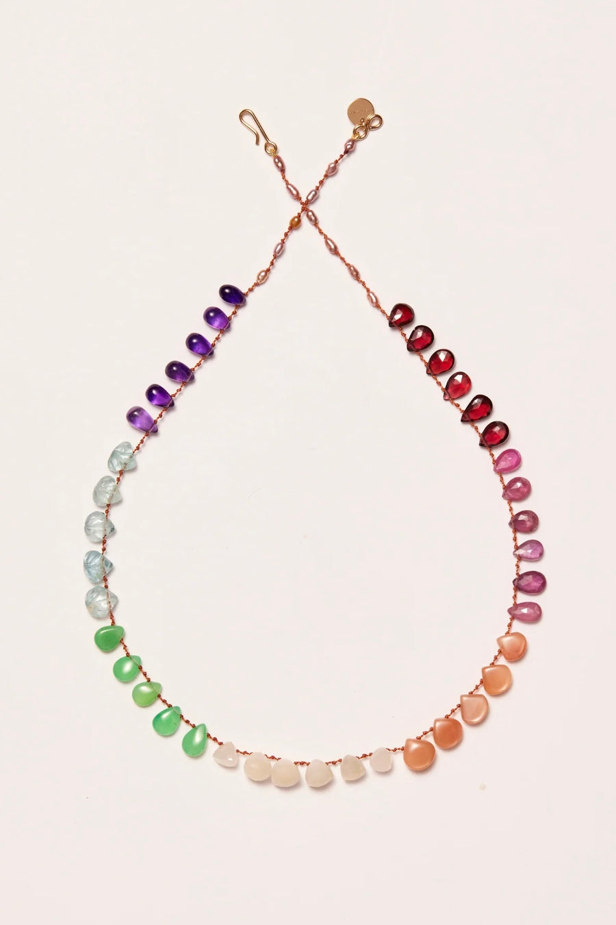 Rainbow Necklace - Multistone