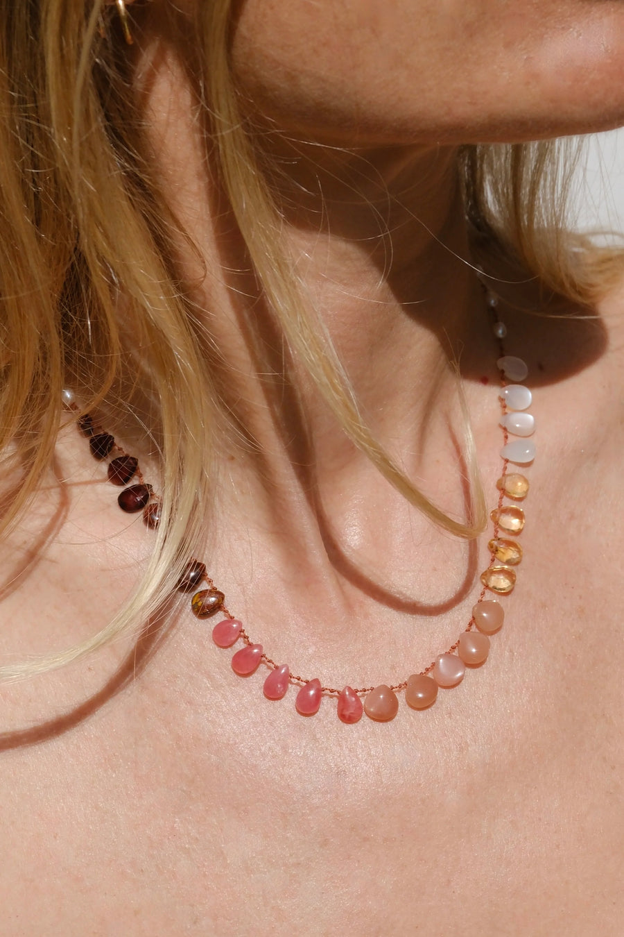 Sunset Necklace - Multistone