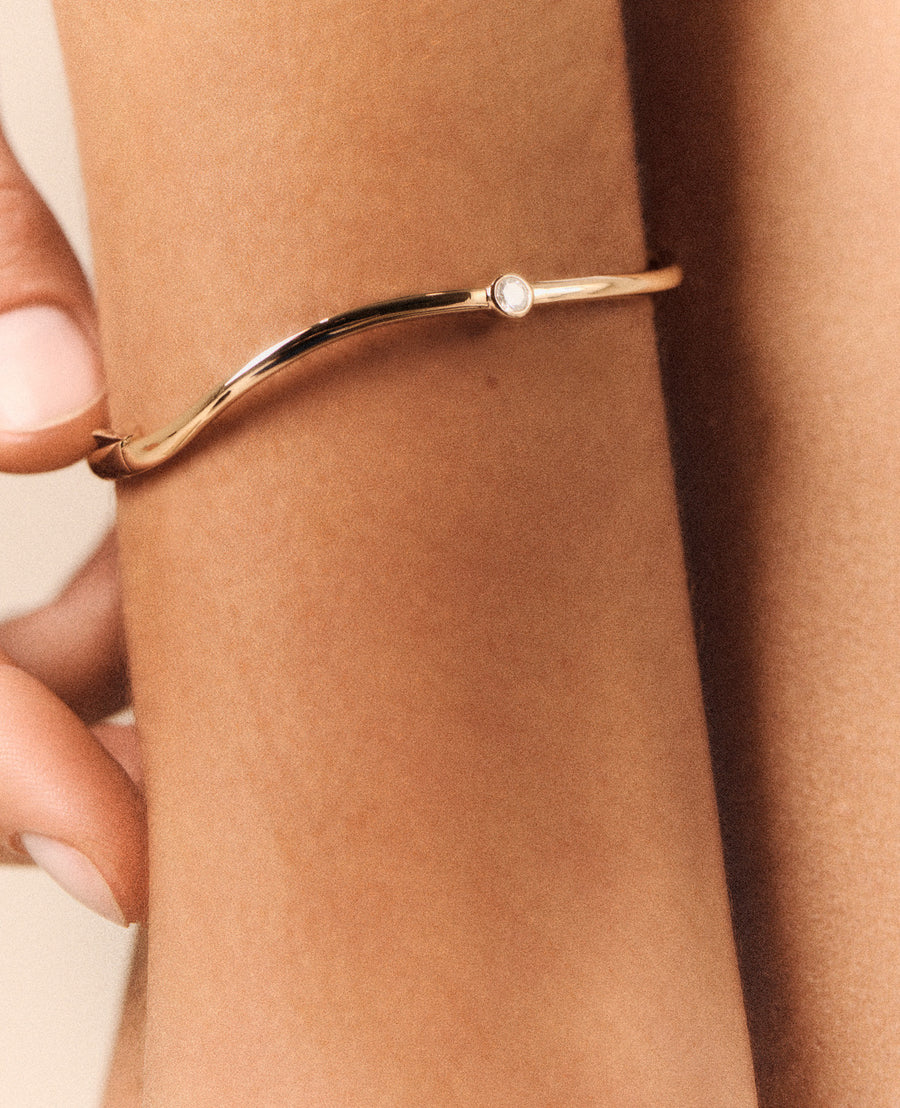 Dune Bracelet - 9K Gold
