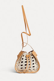 V-Neck Hardware One-Piece Swimsuit